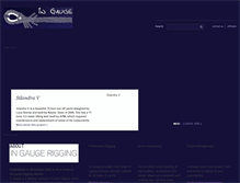 Tablet Screenshot of ingauge-rigging.com